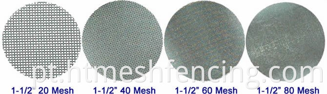 Industrial anticorrosão usou 304, 316 tela de malha de aço inoxidável, malha de tecido para filtragem